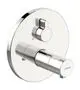 HANSA-Fertigmontageset-fuer-Brausebatterie-HANSAVAROX-PRO-4057-Rosette-rund-Chrom-40579083 gallery number 1